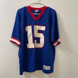 Logo 7 Buffalo bills jersey vintage blue red large